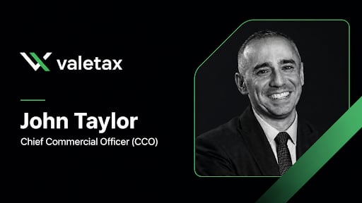 Valetax strengthens executive leadership with appointment of John Taylor as CCO