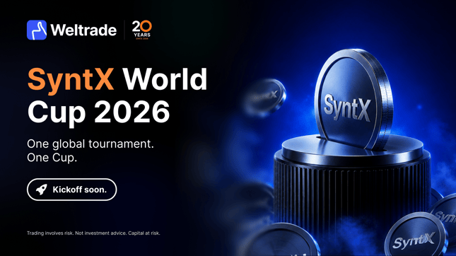  Weltrade launches SyntX World Cup 2026 - A $100,000 global trading tournament to mark 20 years in the market