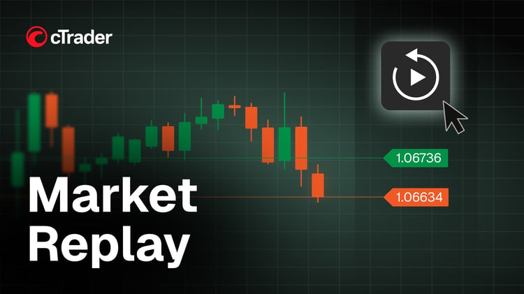 CTrader Market Replay convierte el historial del mercado en un simulador de operaciones