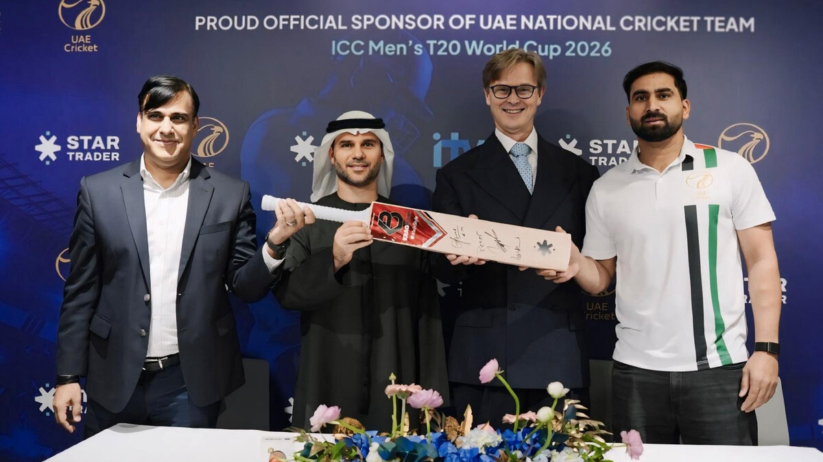 Trust, strategy, and growth: STARTRADER is the official sponsor of the UAE National Cricket team for ICC 2026