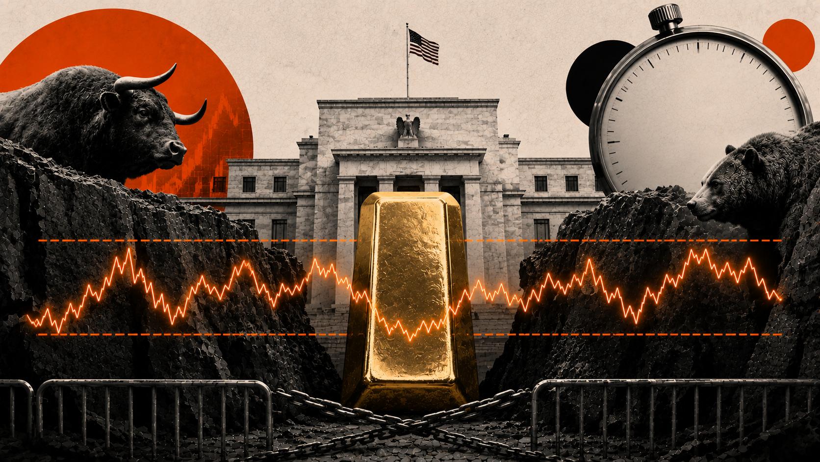 Se espera que el Oro cotice limitado en un rango a pesar del aumento de las apuestas de una pausa en la subida de tasas de la Fed