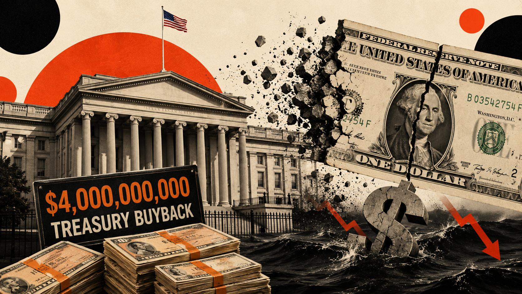 "More avenues opening for US Dollar weakness ahead": MUFG on why Treasury buyback could backfire