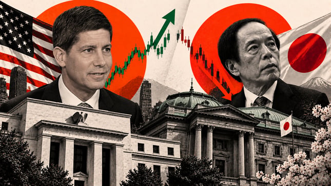 Fed vs BoJ: Both hiked. The market only believes one of them – and the chart shows which