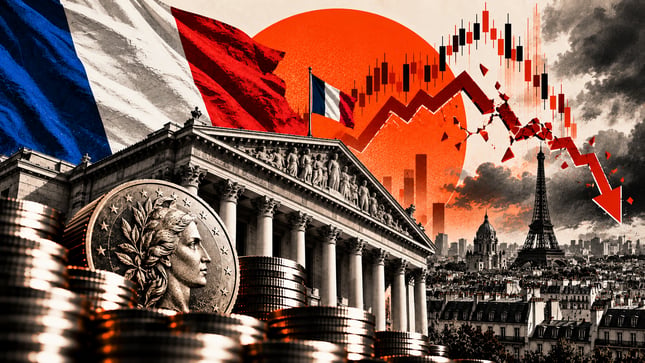 Доходность 10-летних облигаций Франции достигла максимума с 2002 года: этот график показывает, как рынок теряет веру