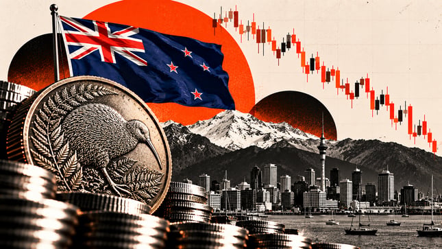 The New Zealand Dollar sits near a one-year low after six straight weekly losses. This chart shows the key support that could decide what comes next