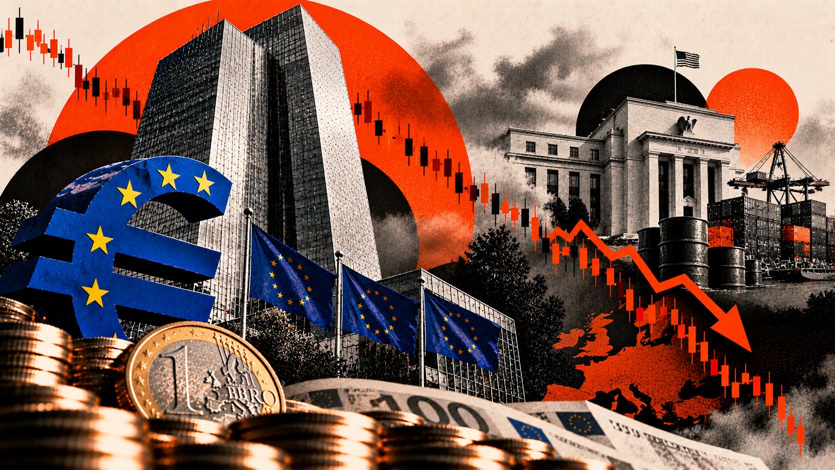 Three fundamental drivers are all pushing the Euro south. This chart shows them lining up on 1.1000