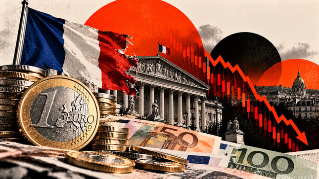 The Euro is not the sick man of Europe. France's bond market is