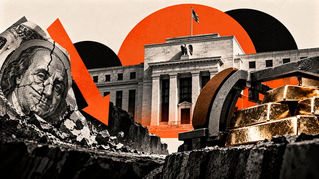 The US Dollar fell. Gold didn't rally. That tells you everything
