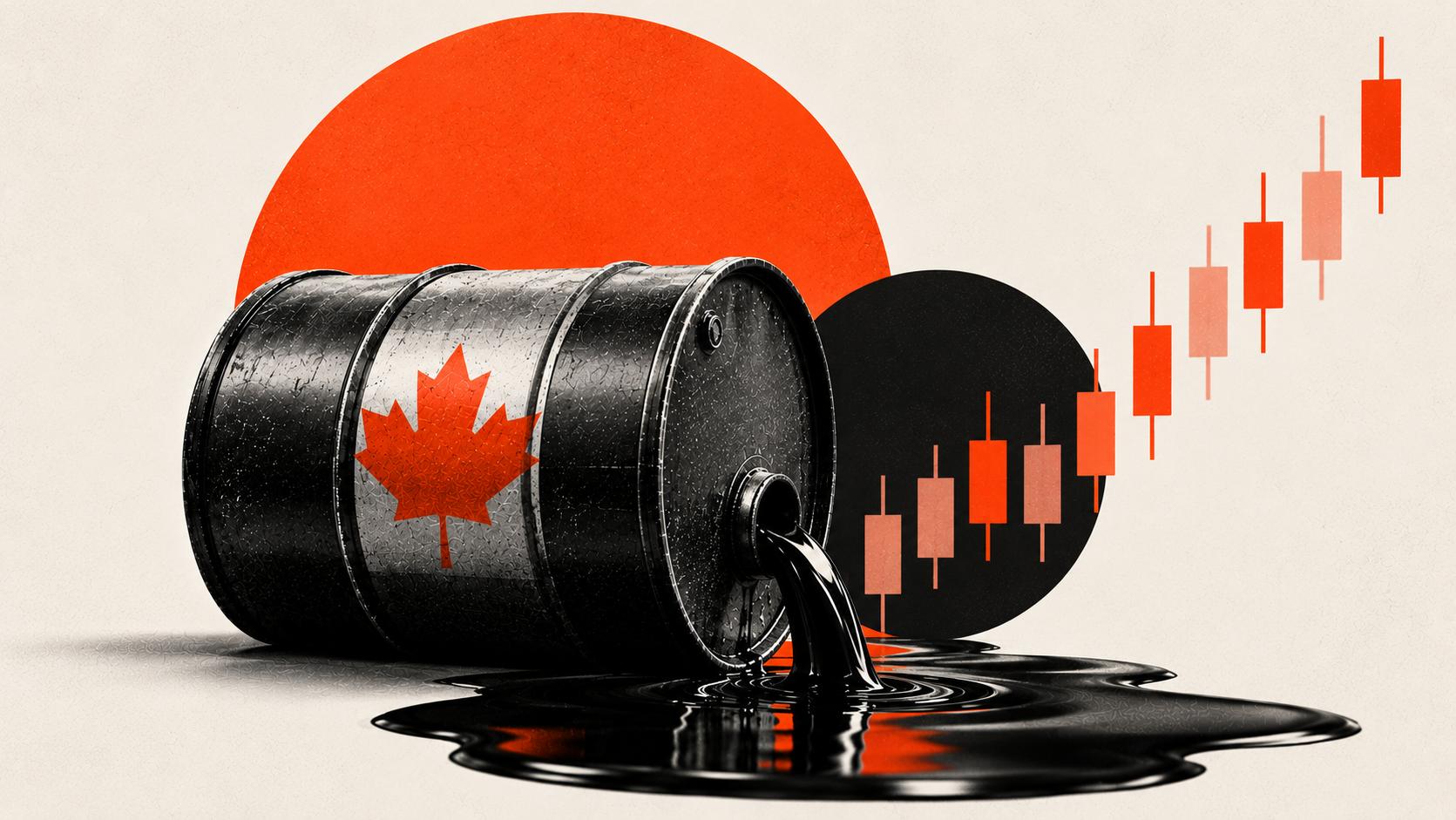 Cada barril que Canadá exporta importa una subida de tipos