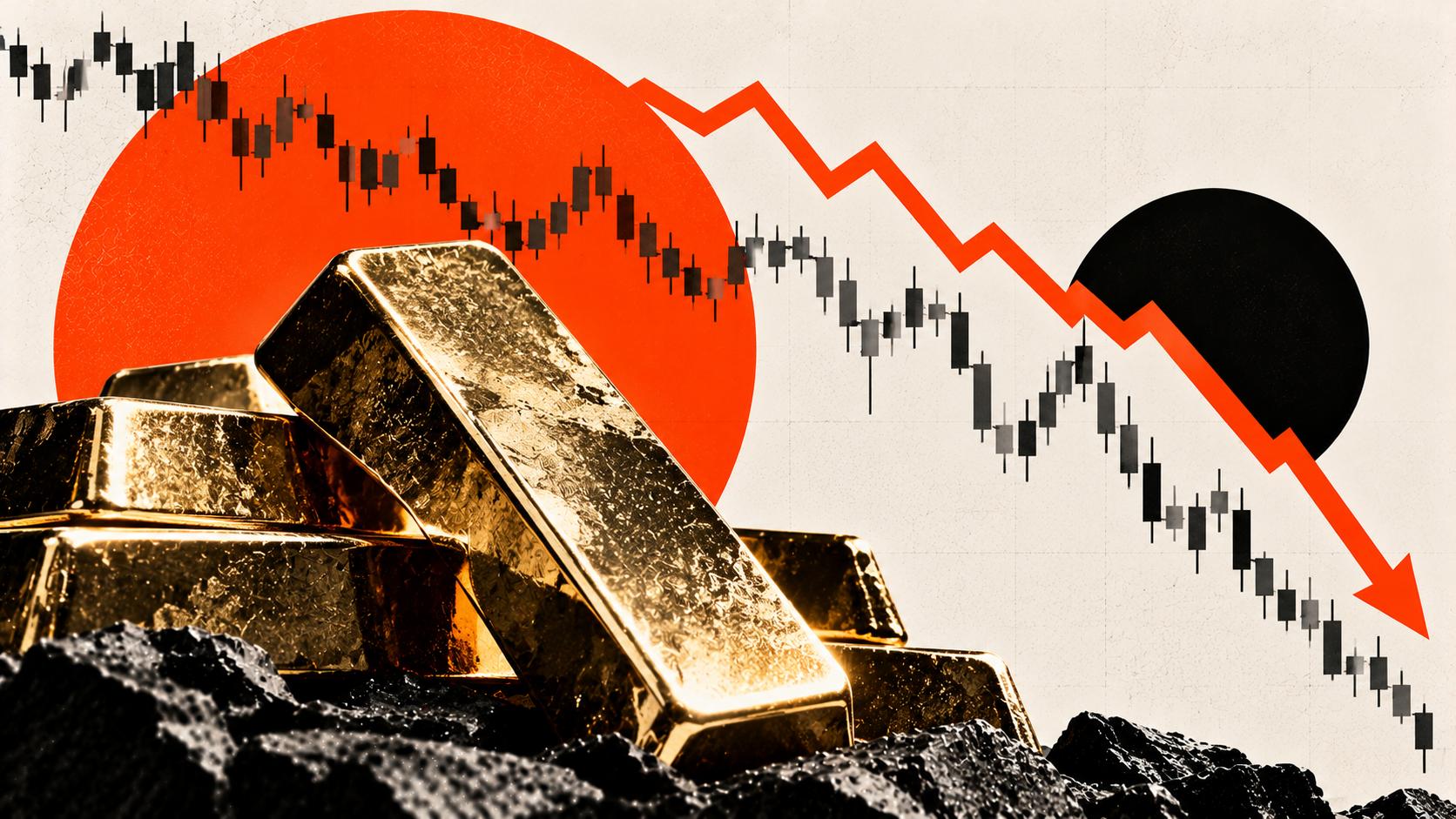Gold hits a one-year low below $4,000. Here's what the chart reveals