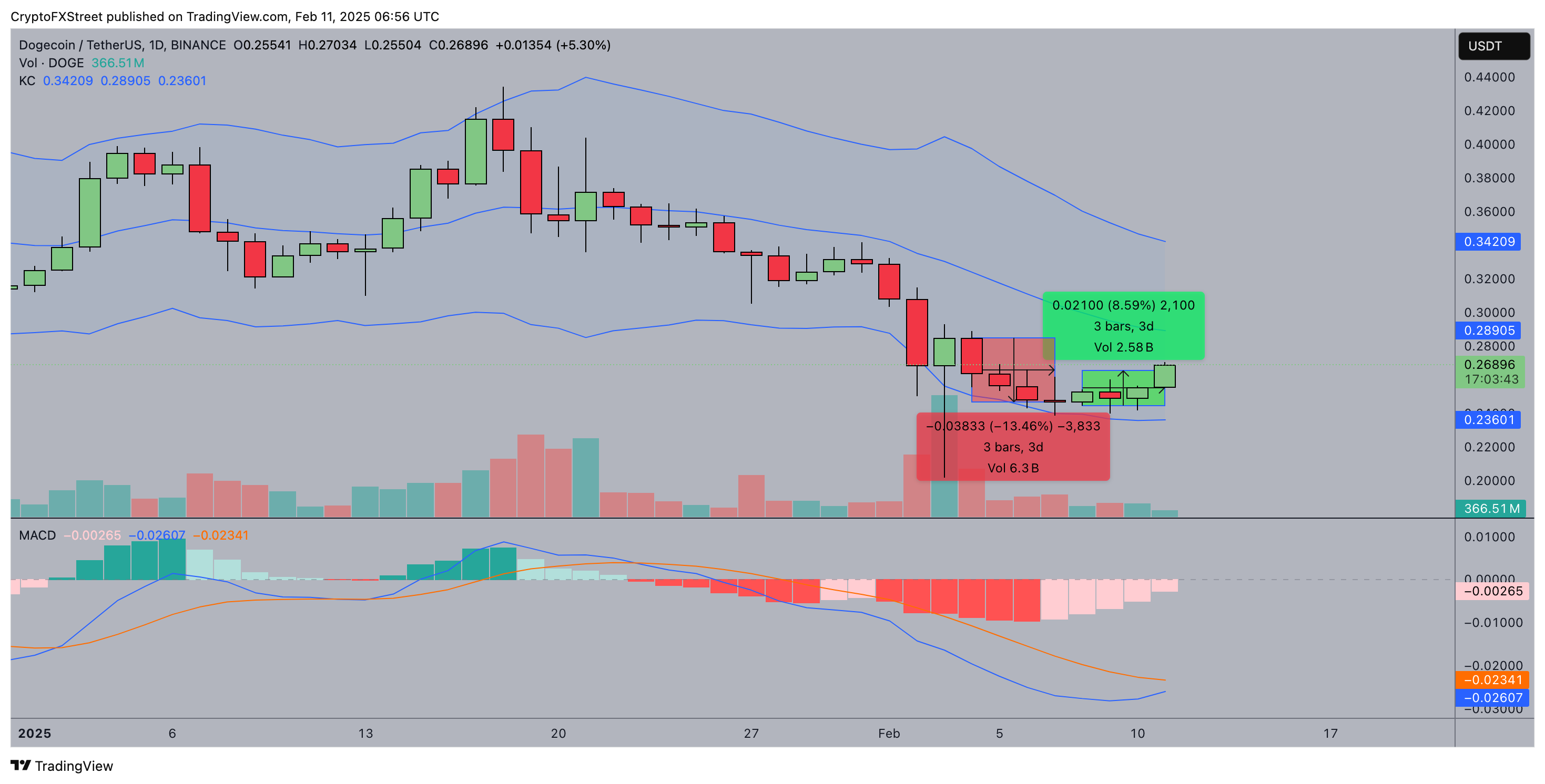 Dogecoin Price Forecast | DOGEUSDT 