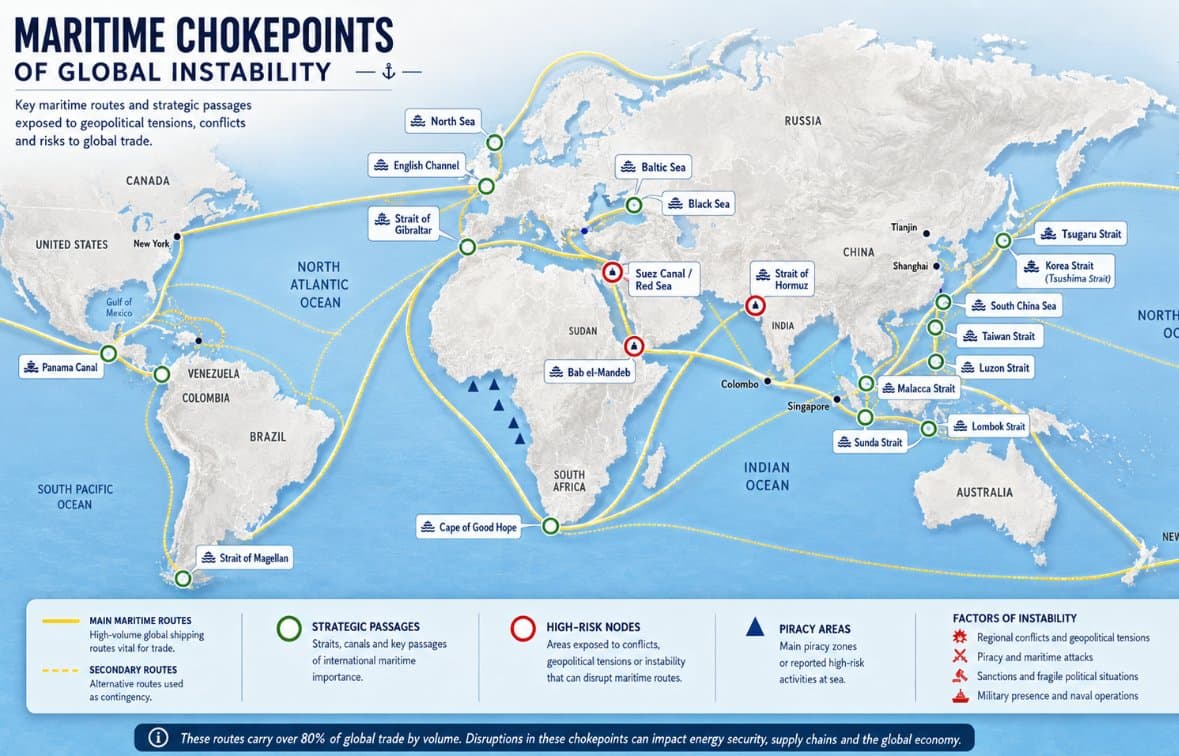Oil choke points