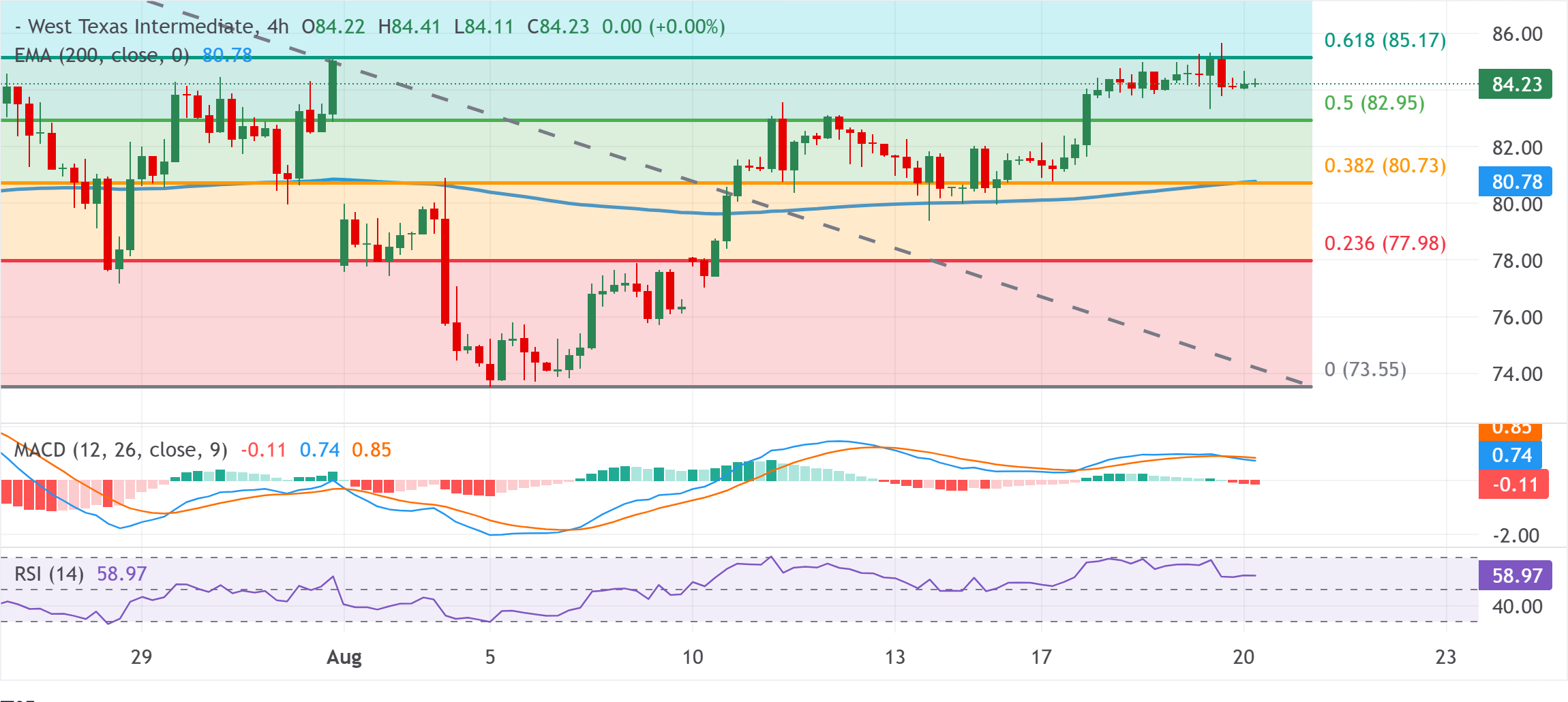 Grafik Analizi WTI US OIL