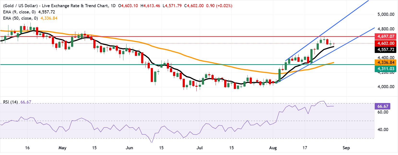 Chart Analysis XAU/USD