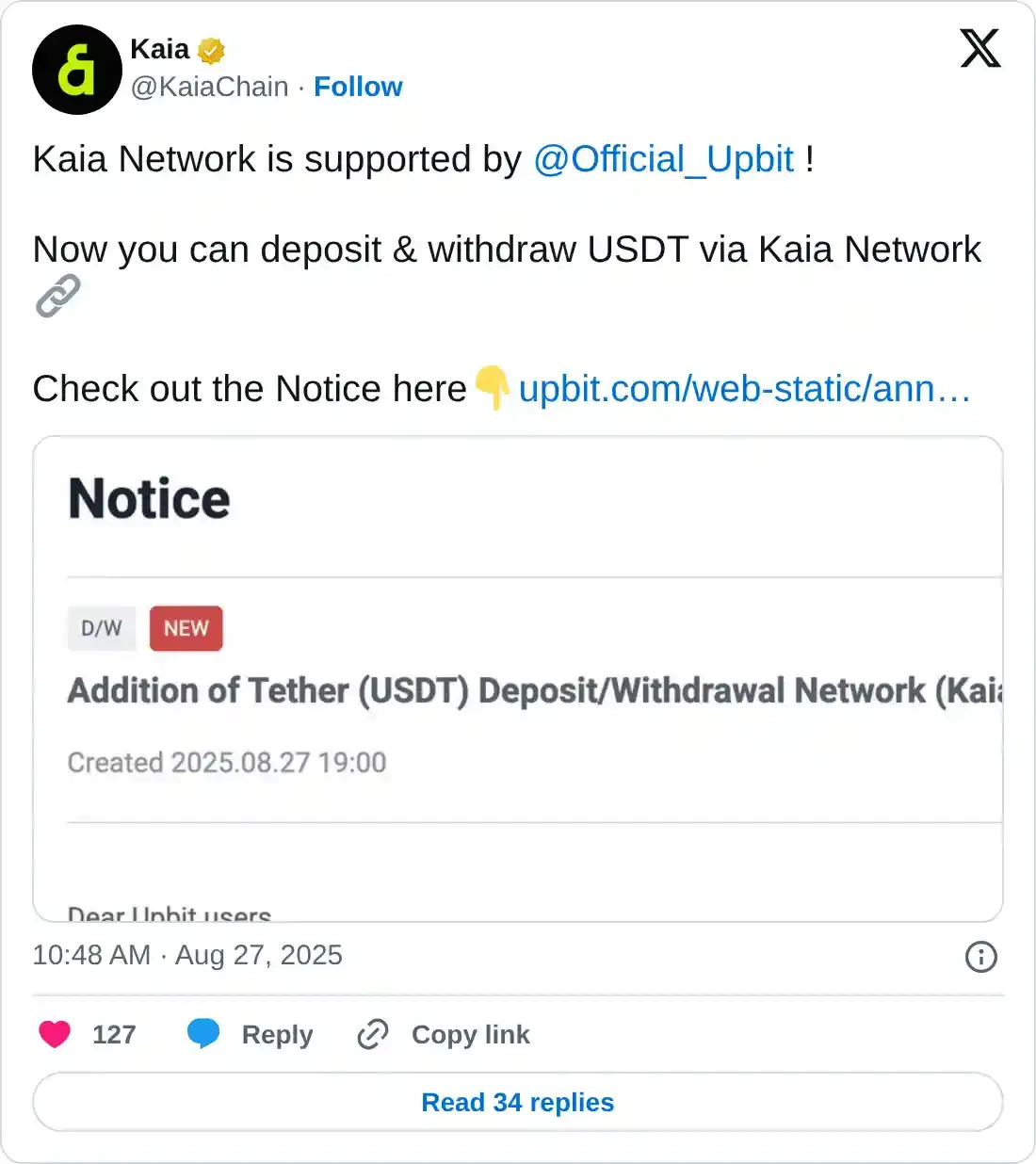 https://x.com/KaiaChain/status/1960655760909852697