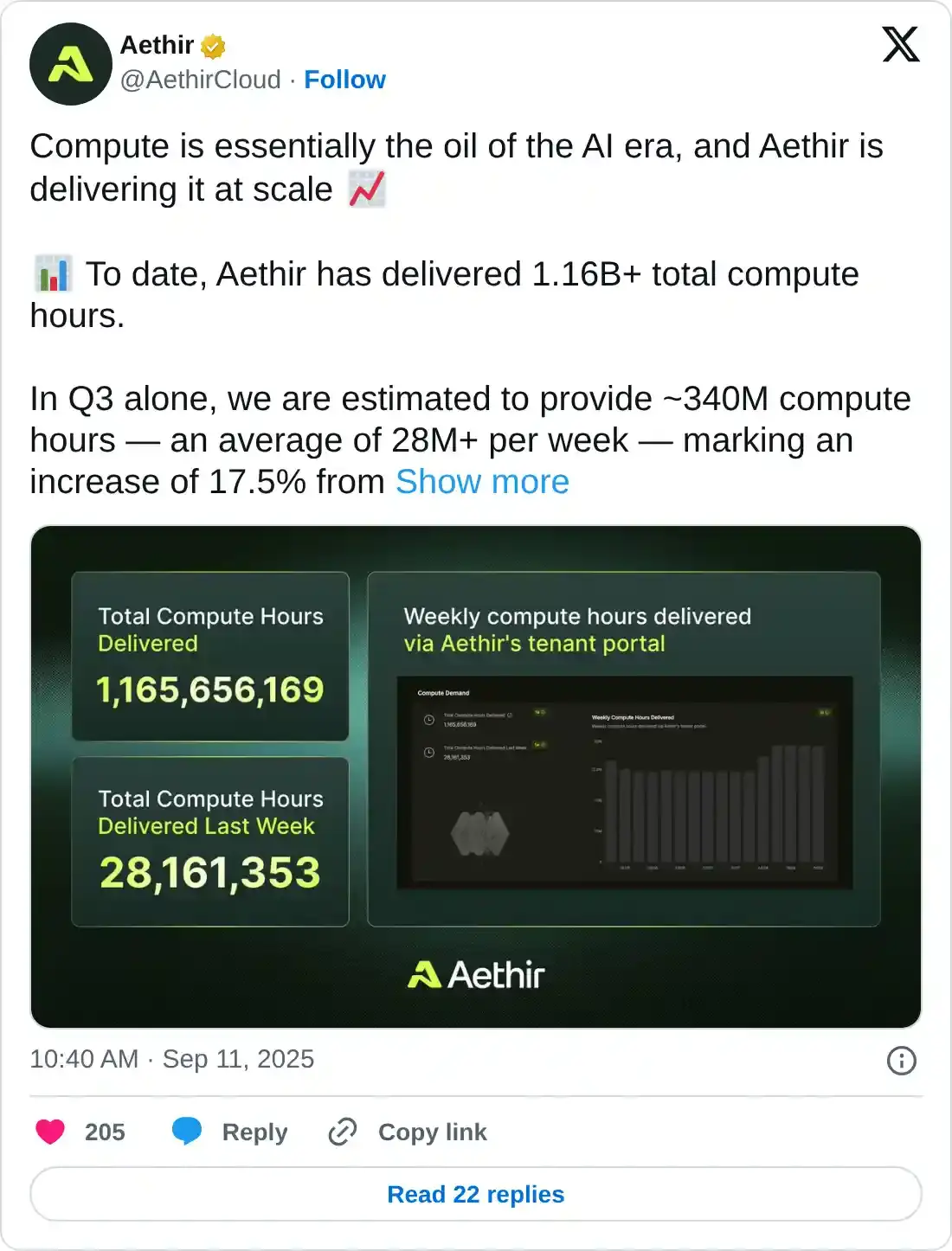 https://twitter.com/AethirCloud/status/1966089362254282957