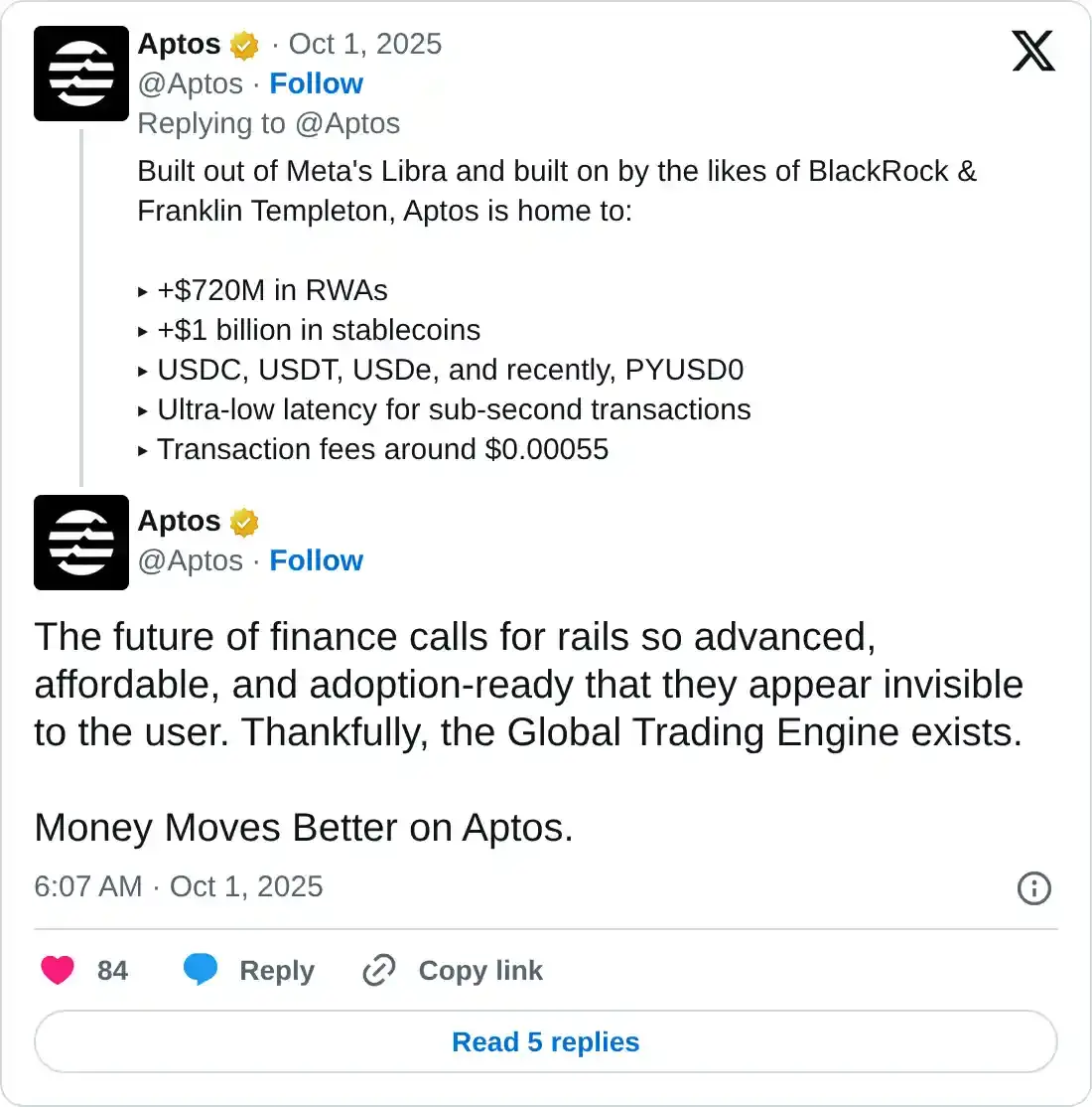 https://x.com/Aptos/status/1973268535699992862