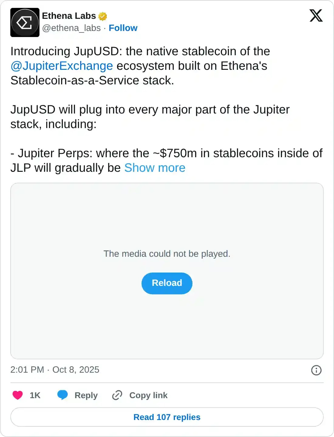 https://x.com/ethena_labs/status/1975924462152495602
